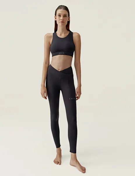 malla larga born living yoga NARA, negro