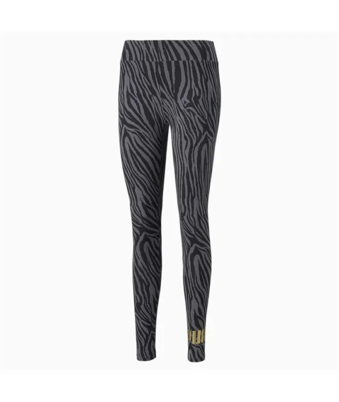 Mallas Puma Essentials+ Tiger W Grey