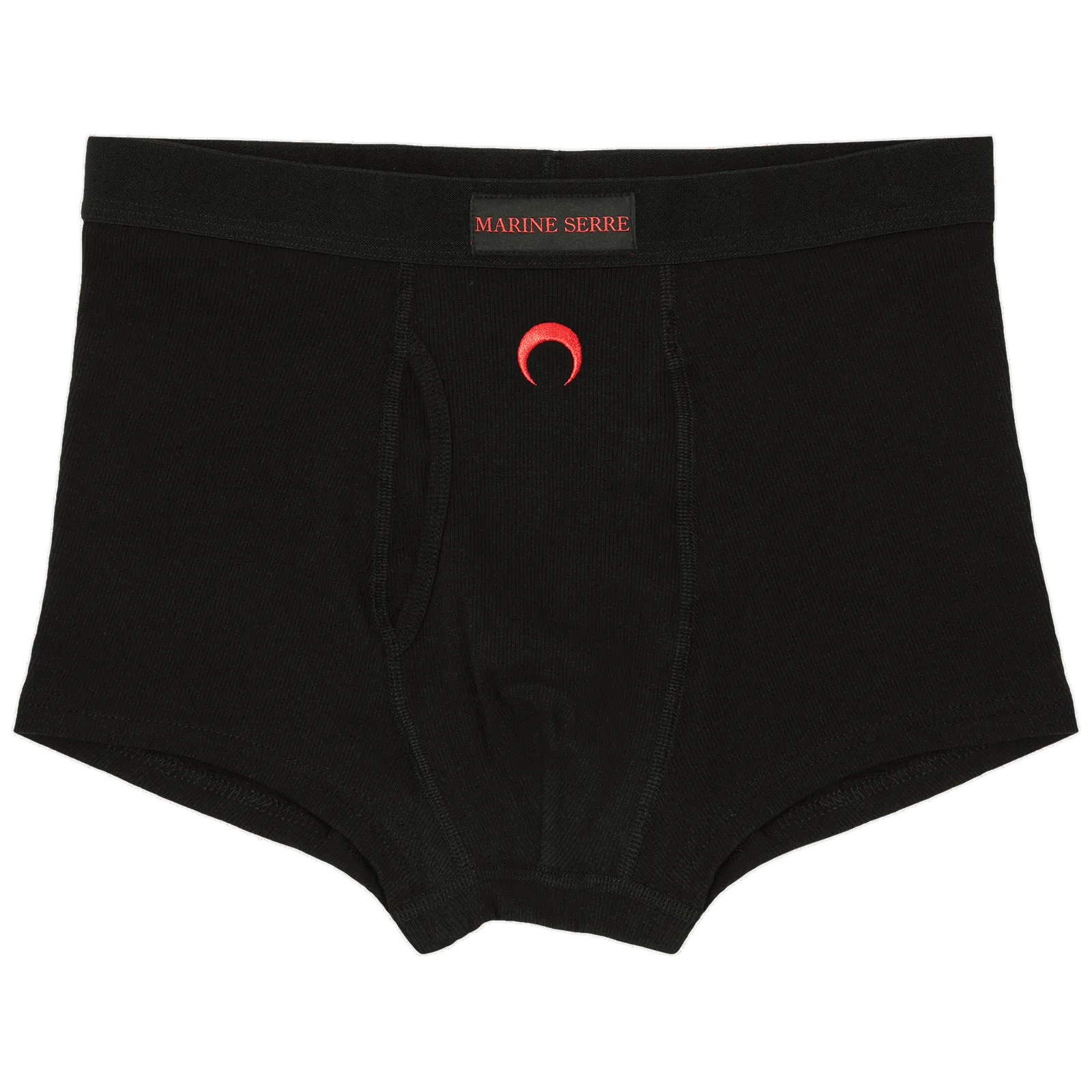 Marine Serre Organic Cotton Ribbed Boxers