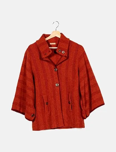 Marjocri Chaqueta color terracota
