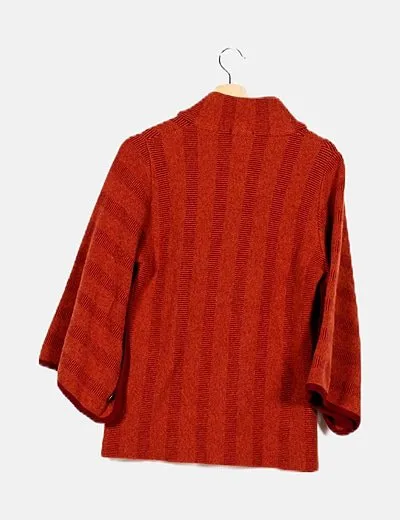 Marjocri Chaqueta color terracota