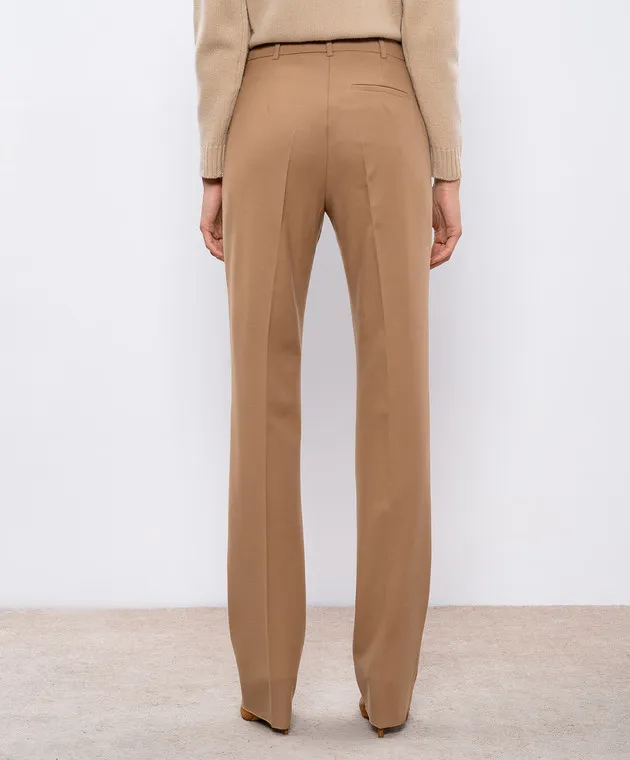Max Mara Sportmax MORA beige wool pants