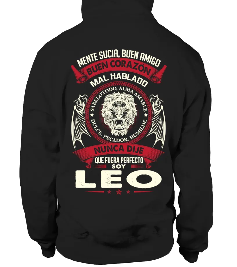 Mente sucia, buen amigo, buen corazón, mal hablado, sabelotodo, alma amable, du… Sudadera con capucha Unisex