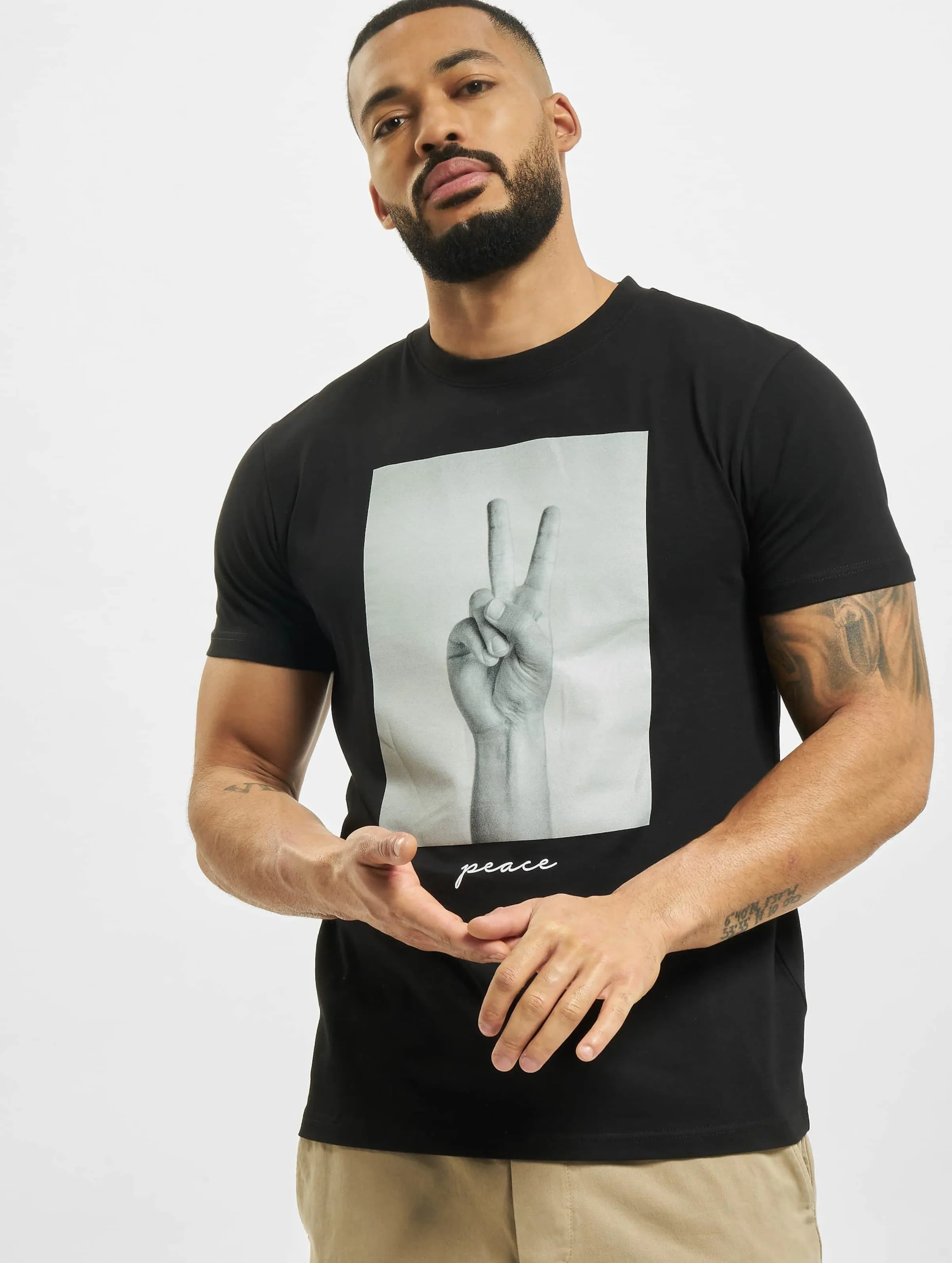 Mister Tee Peace Sign