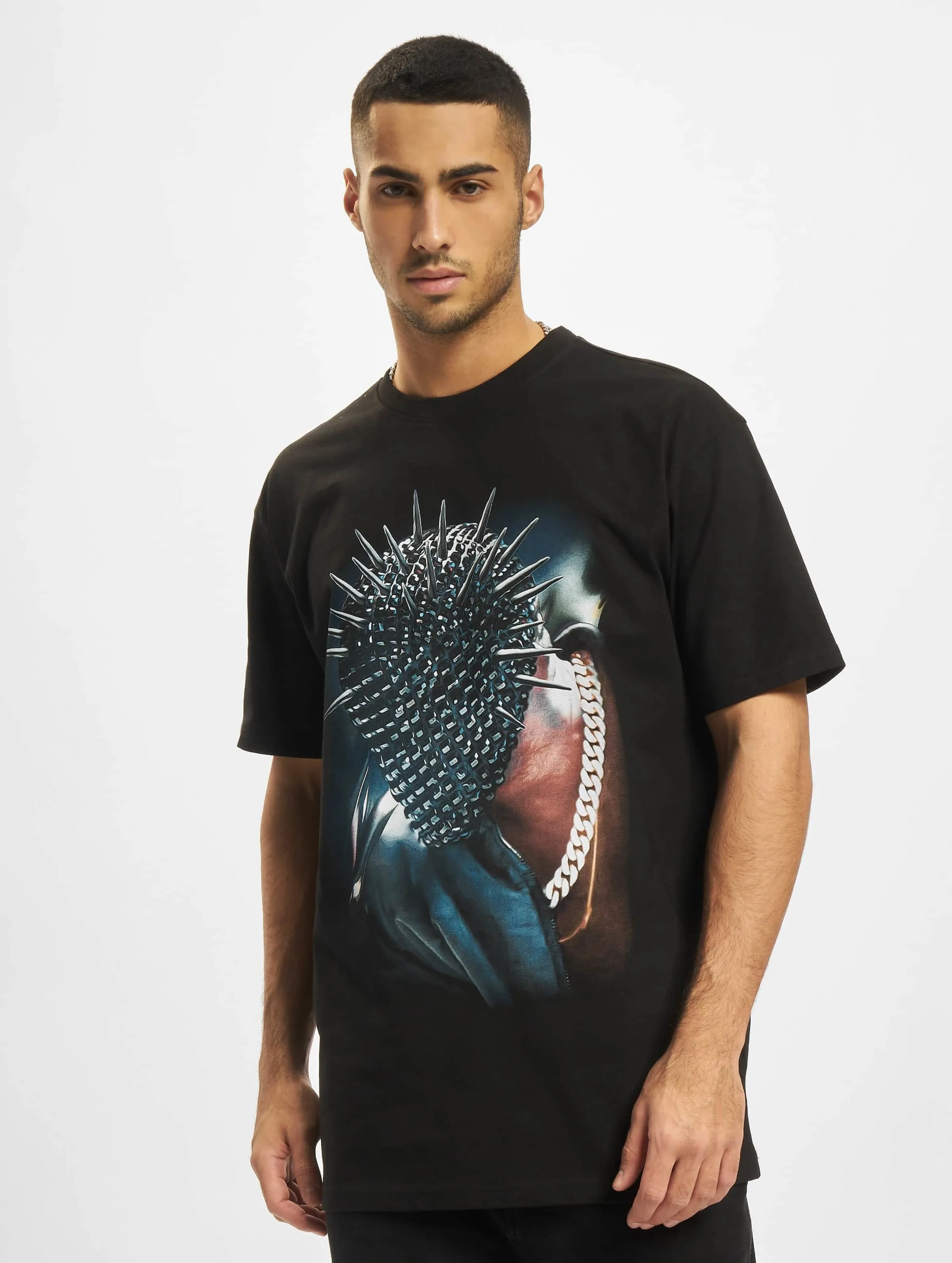 Mister Tee Upscale Upscale Thorned Mask Oversize