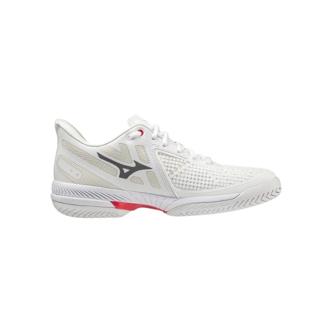 Mizuno Wave Exceed Tour 5 Ac Blanco Gris Mujer