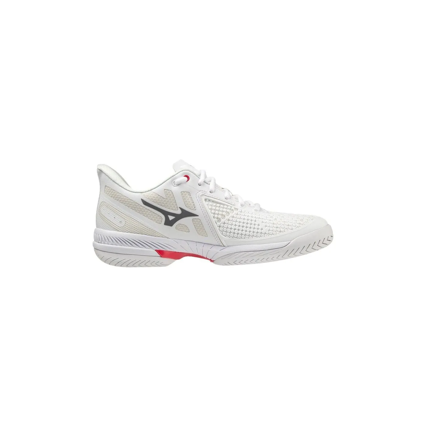 Mizuno Wave Exceed Tour 5 Ac Blanco Gris Mujer