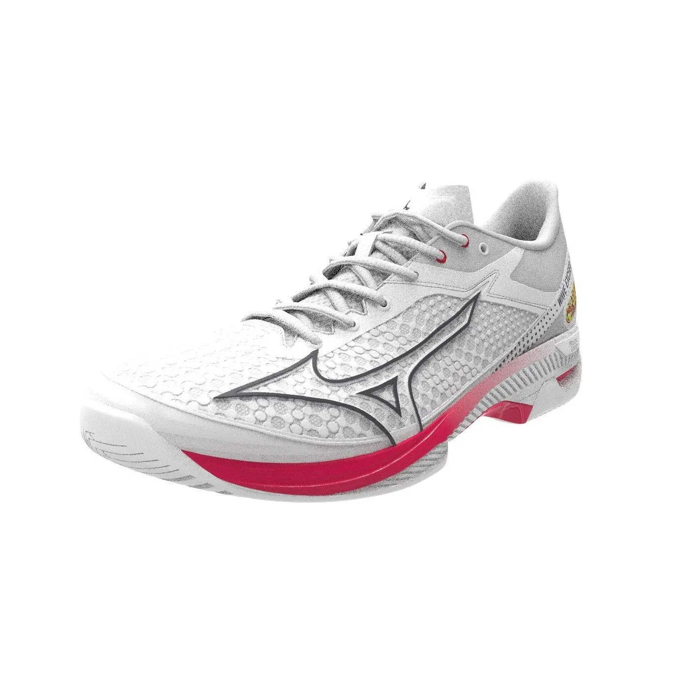 Mizuno Wave Exceed Tour 5 Ac Blanco Gris Mujer