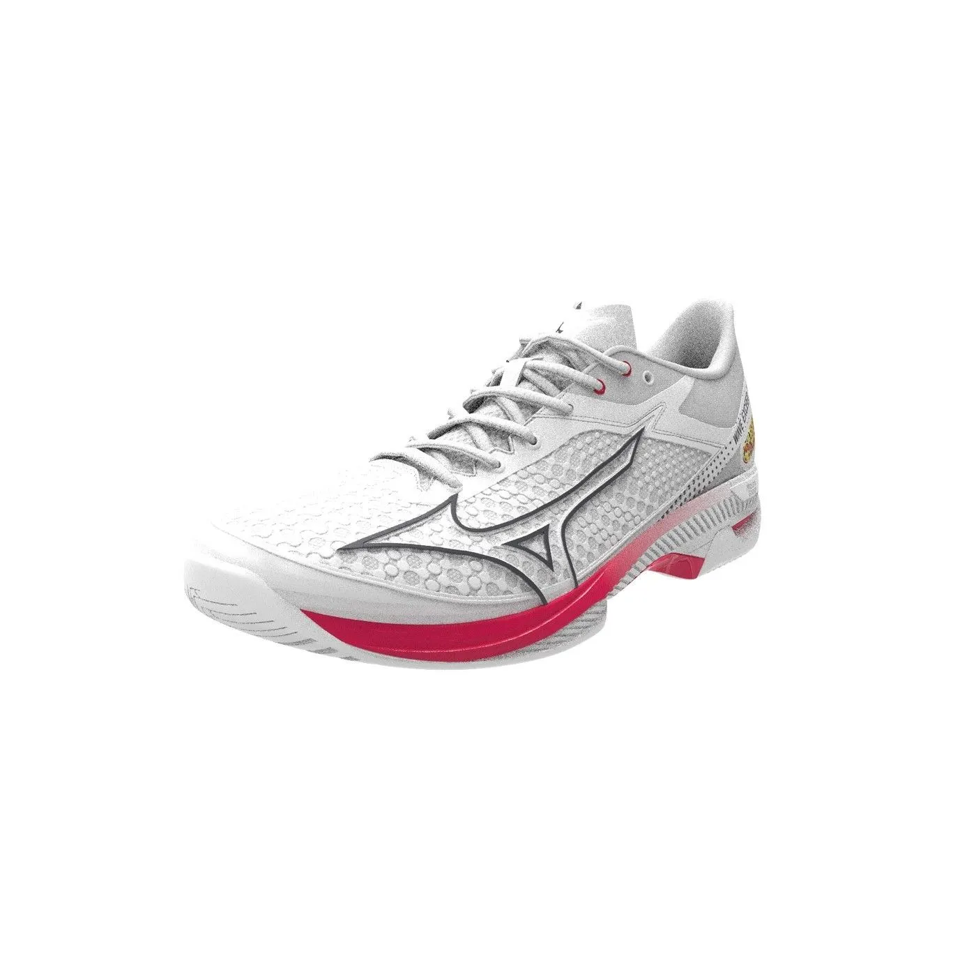 Mizuno Wave Exceed Tour 5 Ac Blanco Gris Mujer