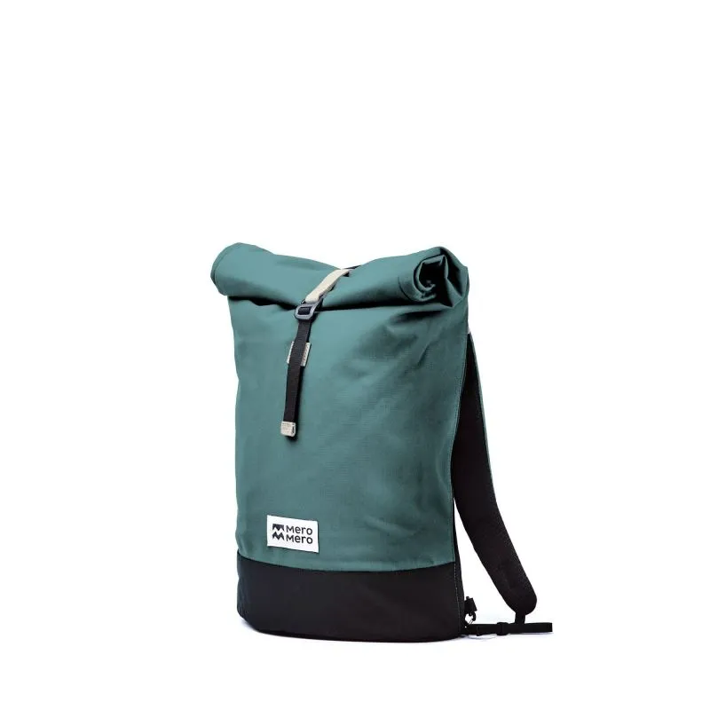 Mochila Meromero Mini Squamish (pino plateado/cuero crema)