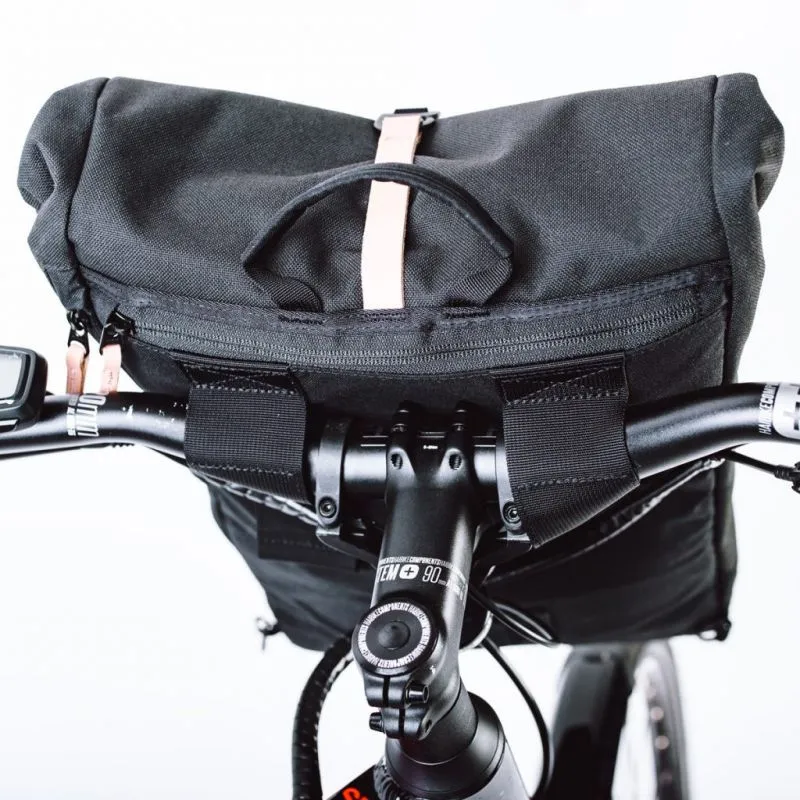 Mochila Meromero Mini Squamish (pino plateado/cuero crema)