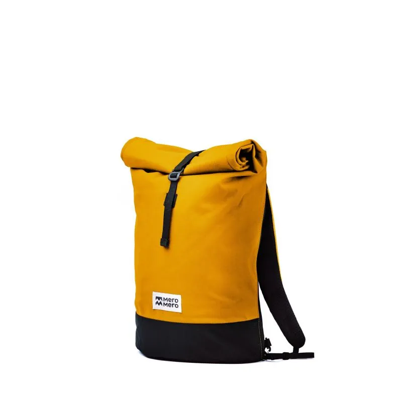 Mochila Meromero Mini Squamish (Té Chai /Piel negra)