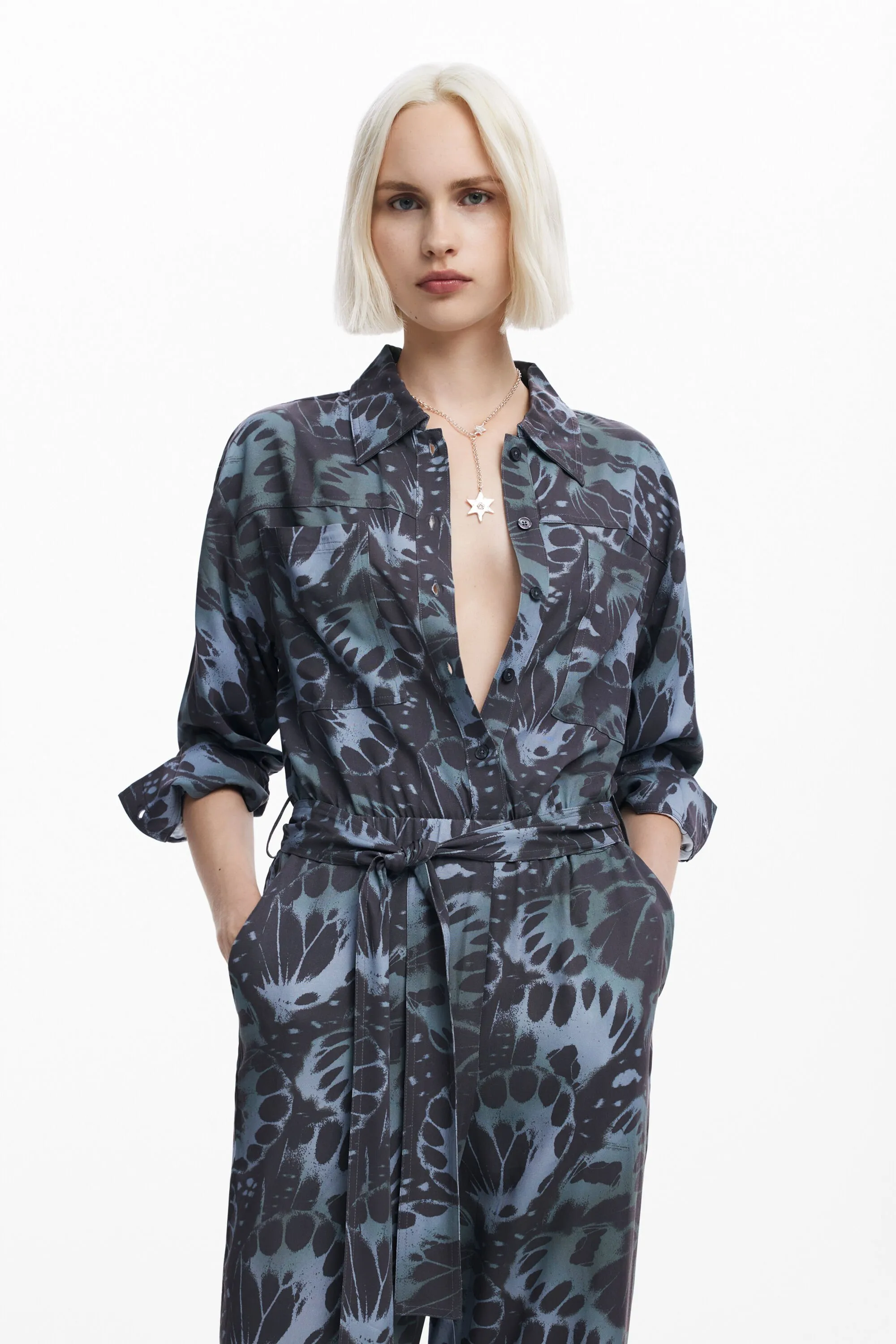Mono fluido estampado