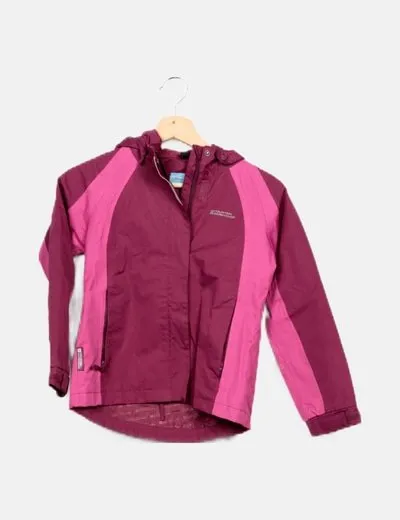 Mountain warehouse Abrigo morado impermeable