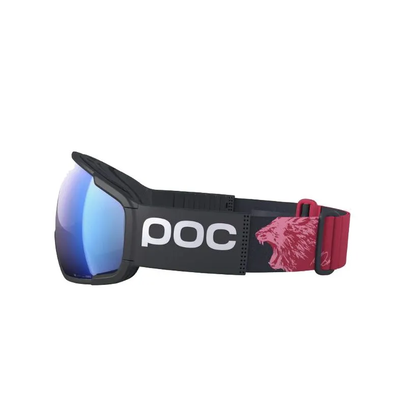 Máscara POC Zonula Clarity Comp Marco Odermatt Ed (Negro Uranio/Azul Espectro)