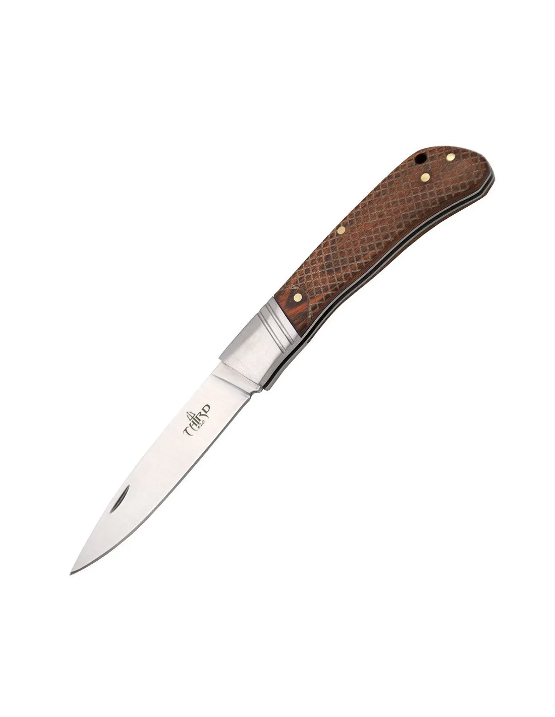 Navaja de caza Third mango madera, K4111W
