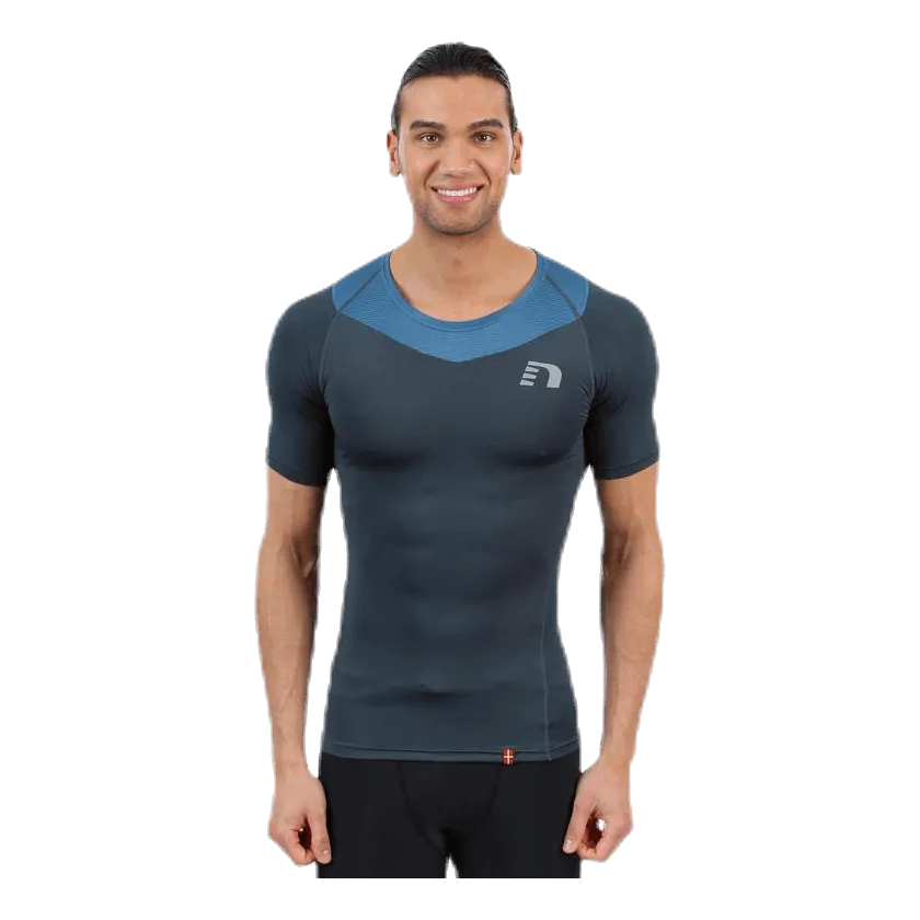 Newline Iconic Vent Stretch Tee M Blue
