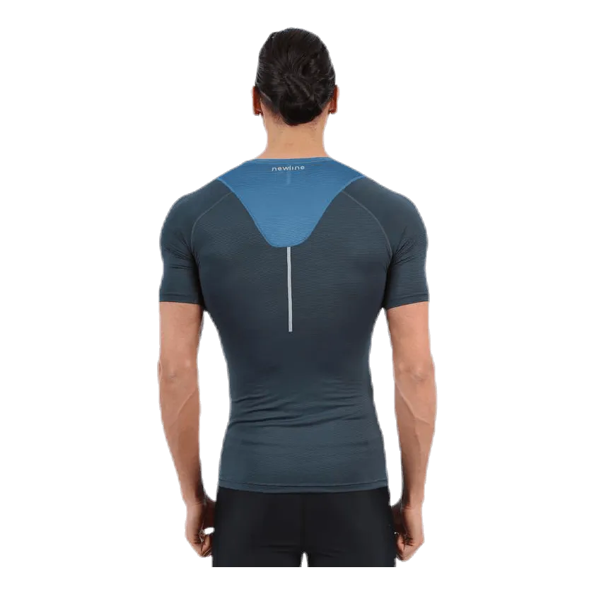 Newline Iconic Vent Stretch Tee M Blue