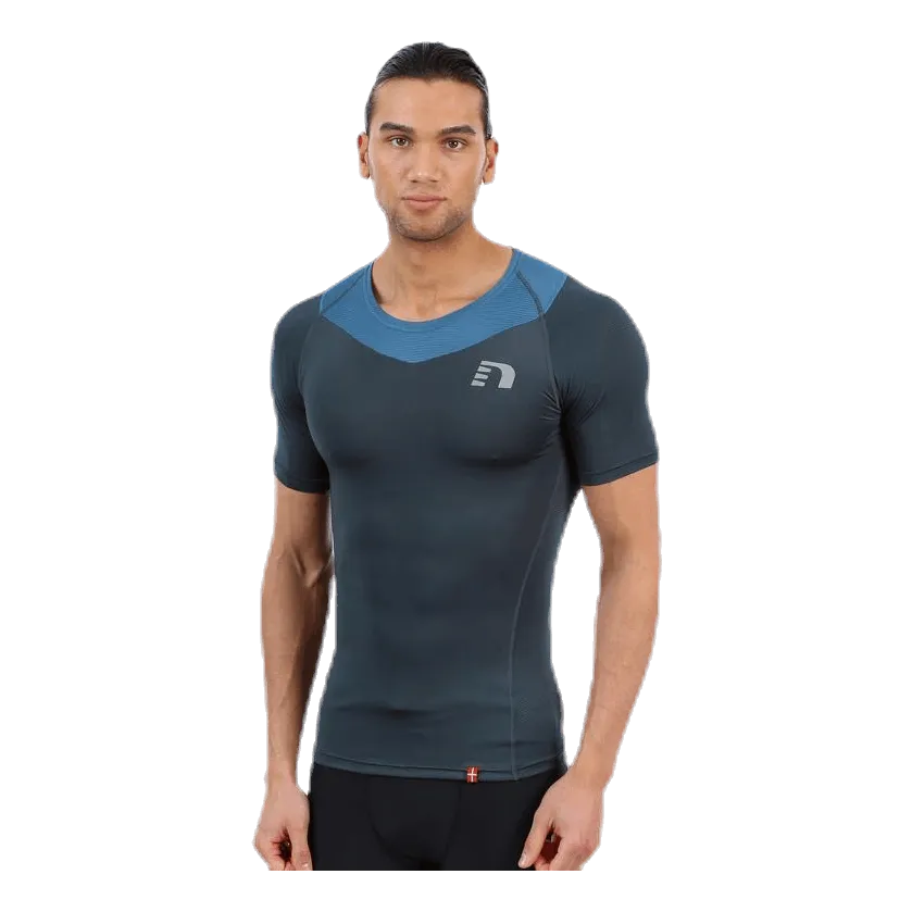 Newline Iconic Vent Stretch Tee M Blue