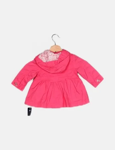 NoName Abrigo rosa doble botonadura