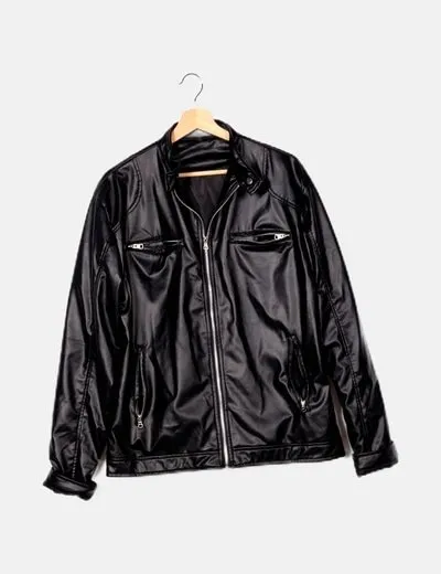 NoName Chaqueta biker negra
