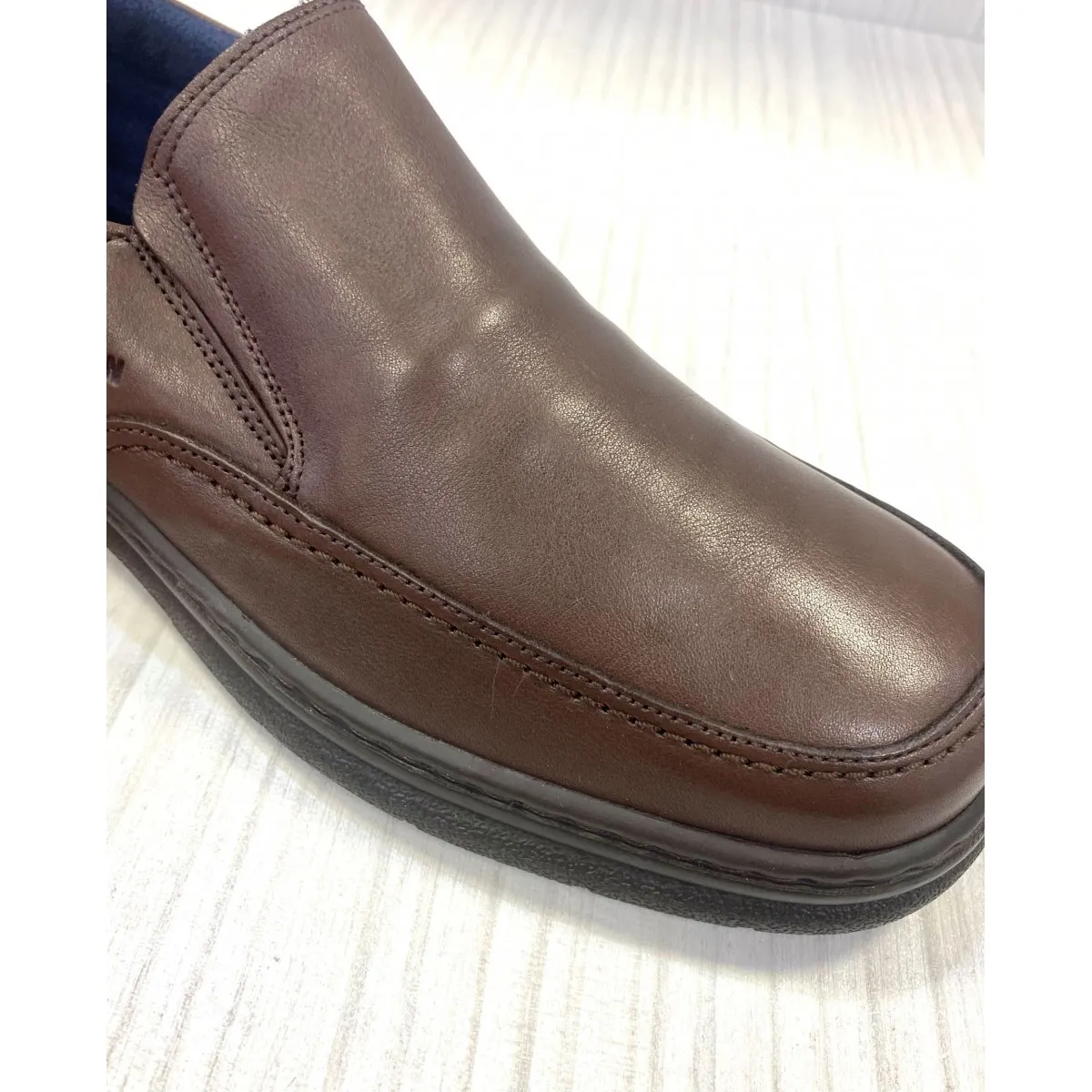 Notton zapato mocasín marrón plantilla extraíble Cathay hombre N0607