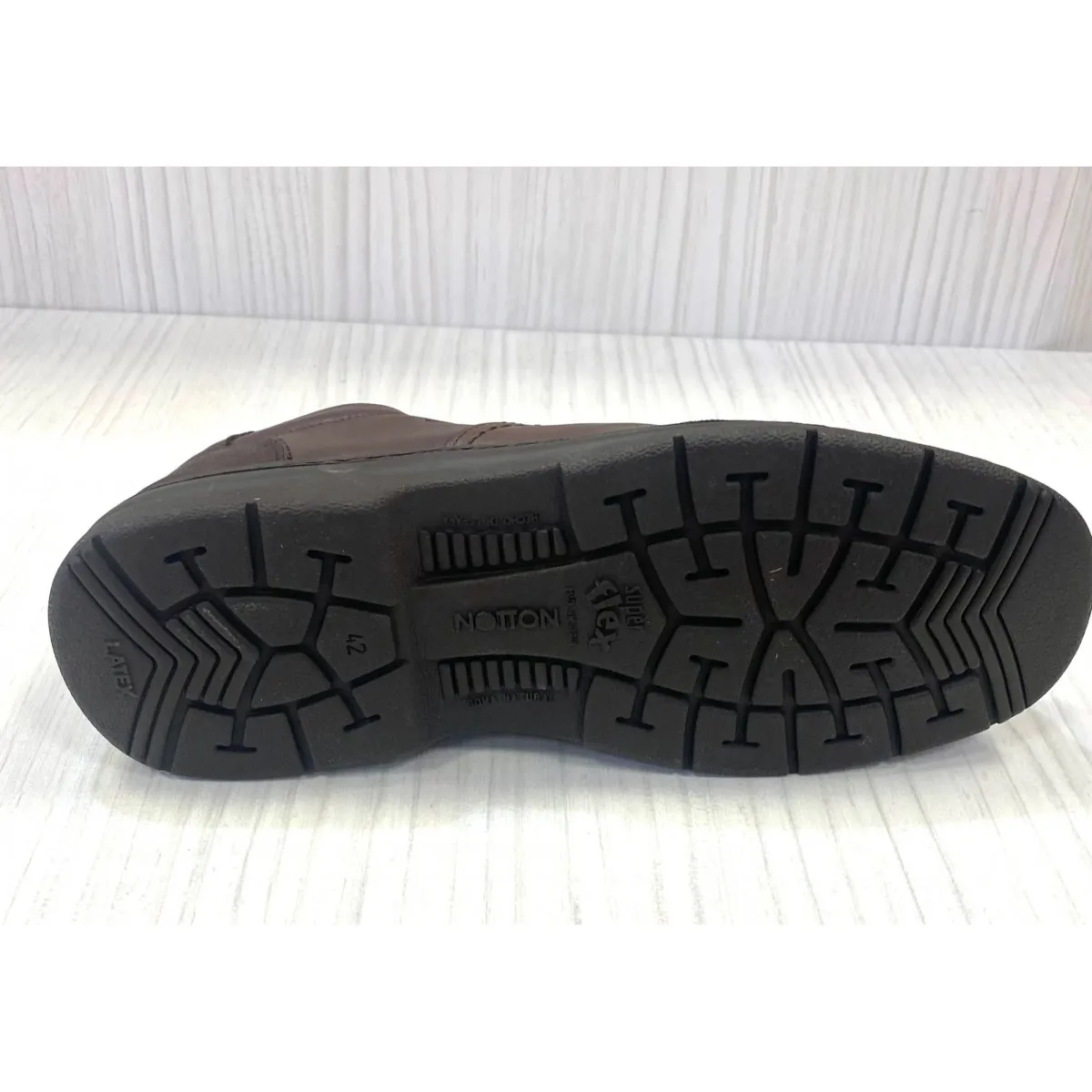 Notton zapato mocasín marrón plantilla extraíble Cathay hombre N0607