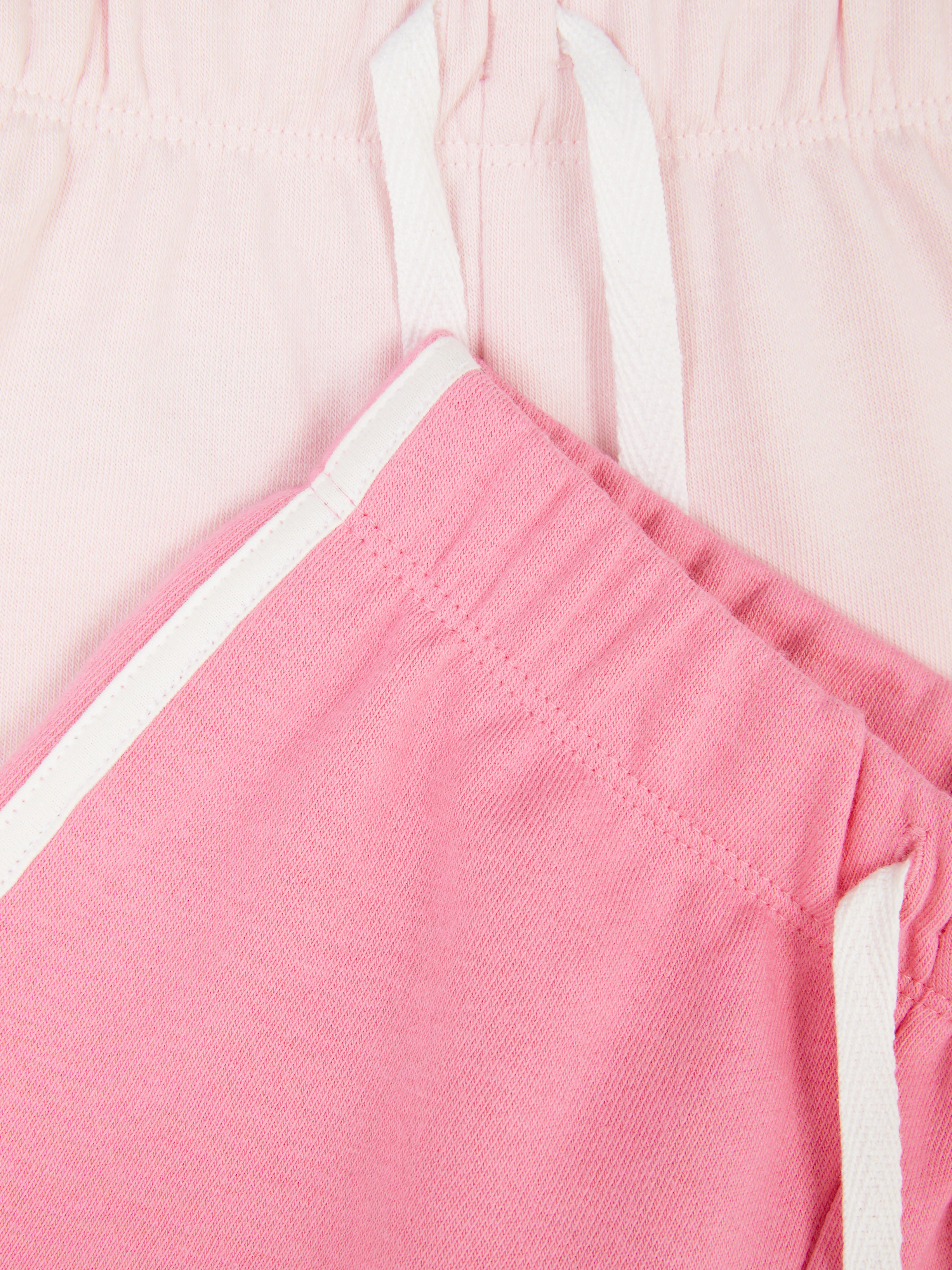 Pack de 2 pantalones cortos con cordón de ajuste