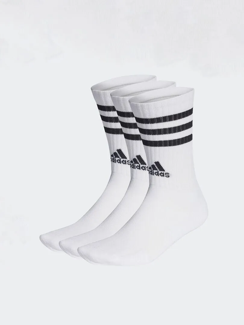 PACK DE 3 PARES DE CALCETINES 'ADIDAS'  BLANCO