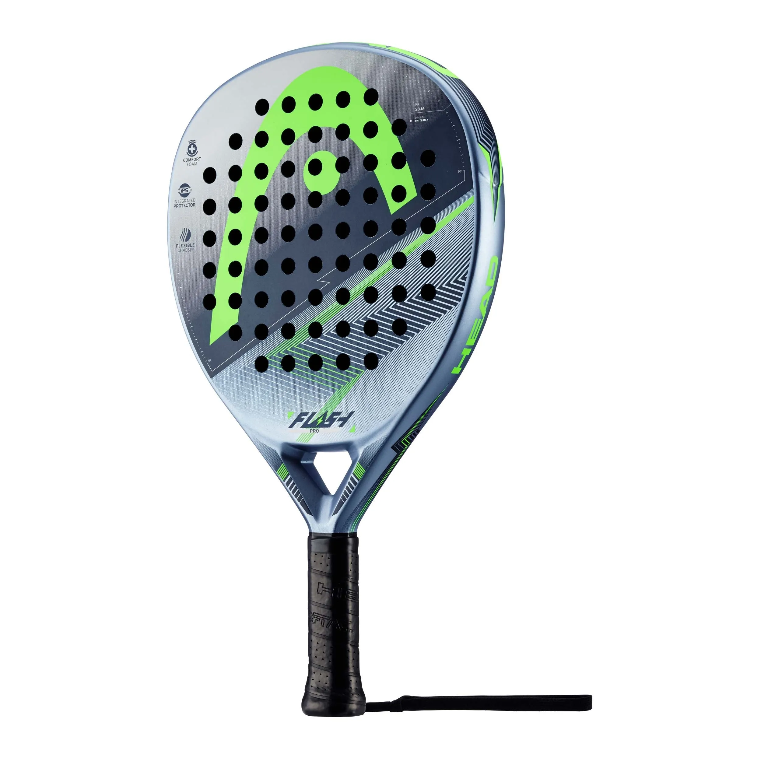 Pala Pádel Head Flash Pro Gris
