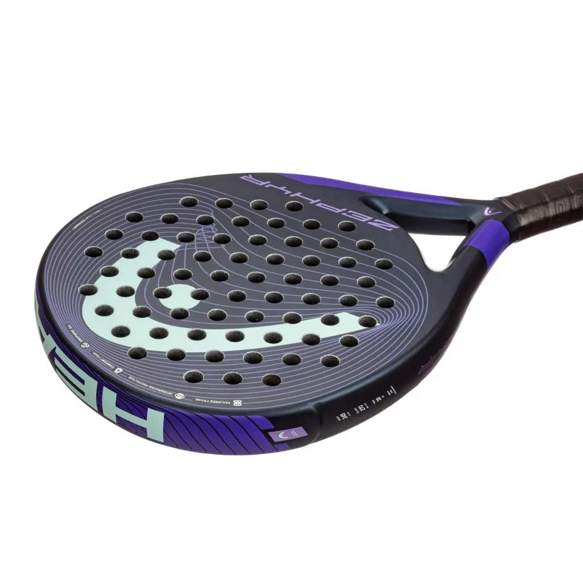 Pala Pádel Head Zephyr 2022 Negra