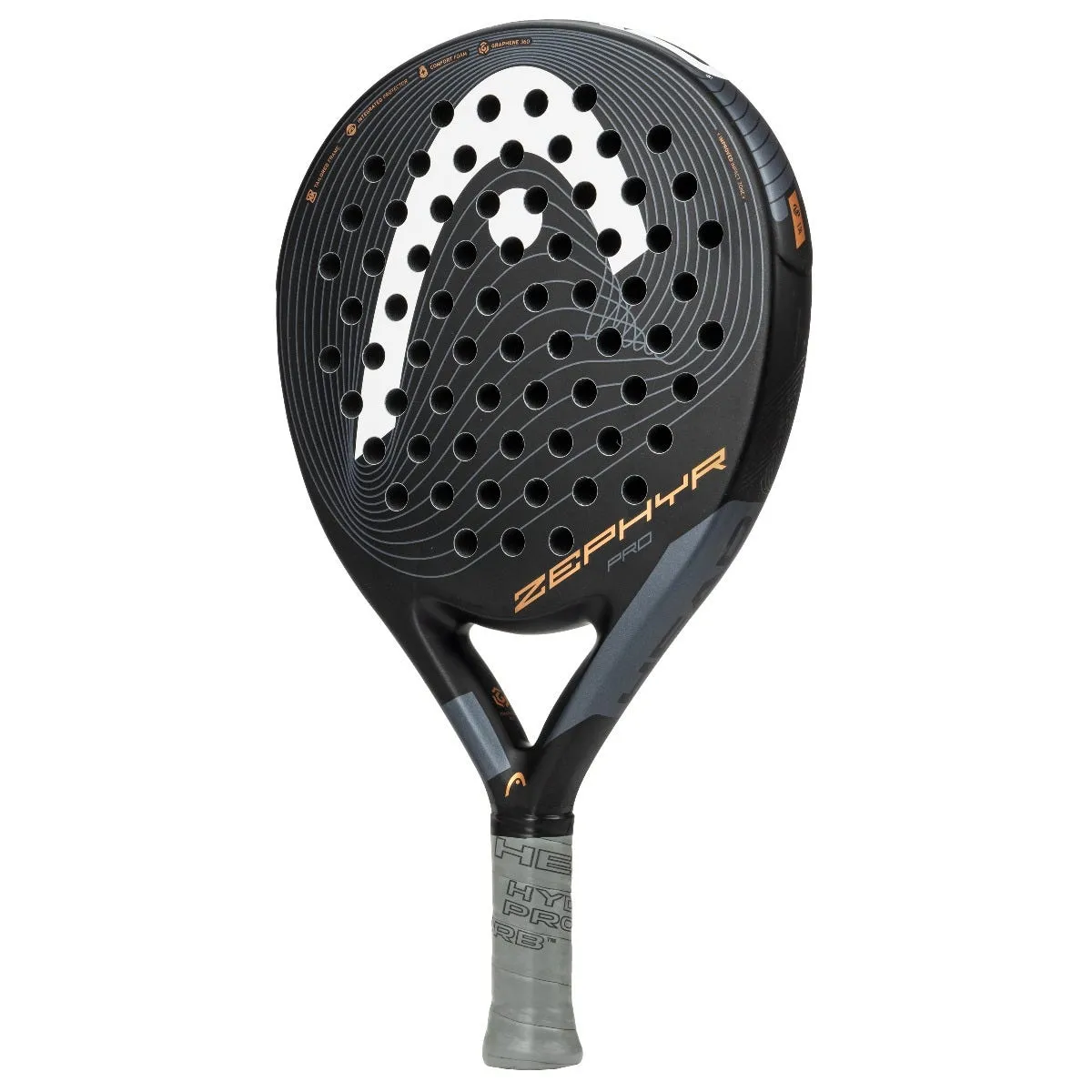 Pala Pádel Head Zephyr Pro 2022 Negro