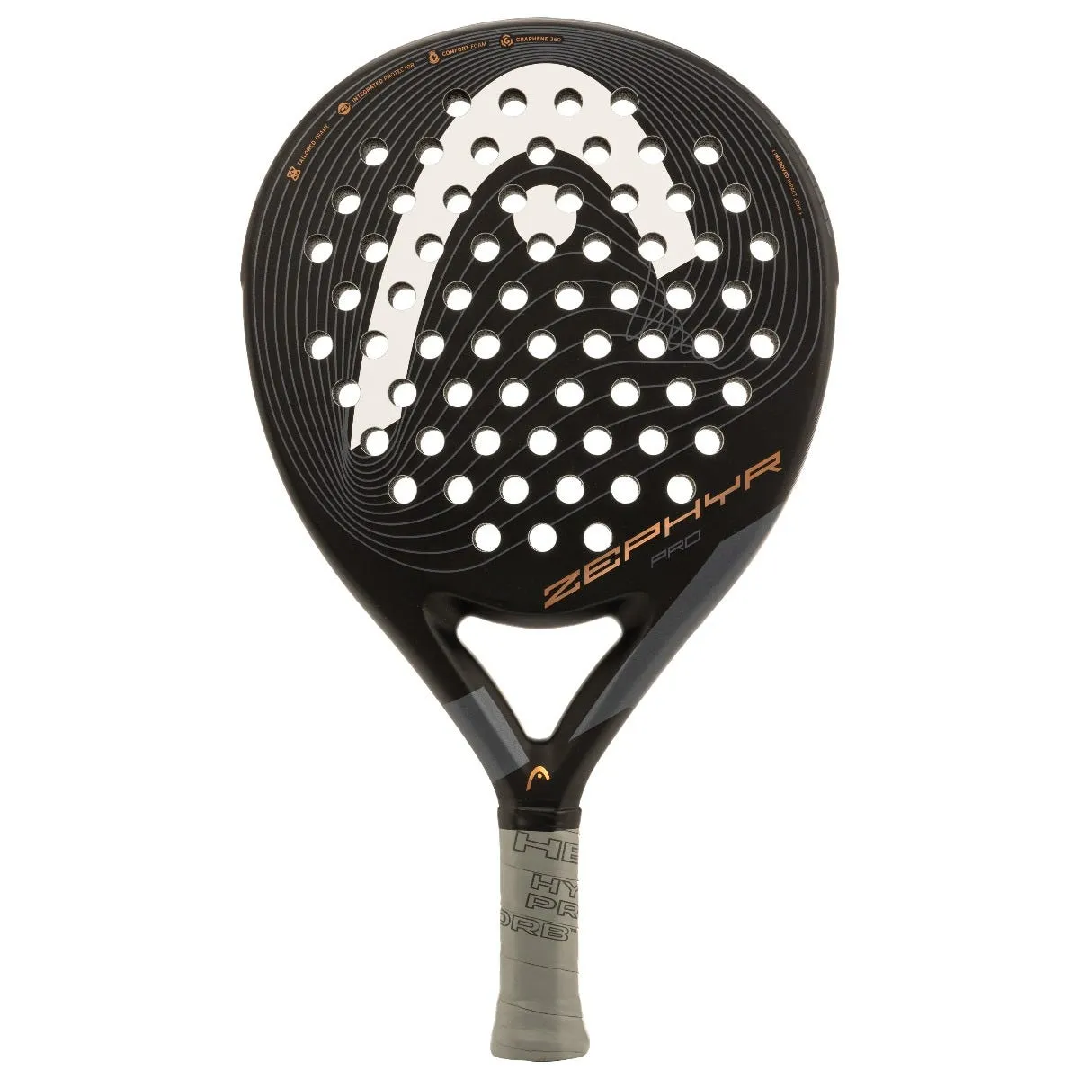 Pala Pádel Head Zephyr Pro 2022 Negro