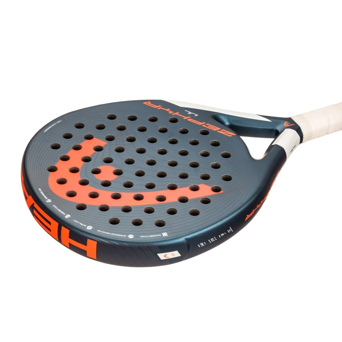 Pala Pádel Head Zephyr UL 2022 Gris Oscuro