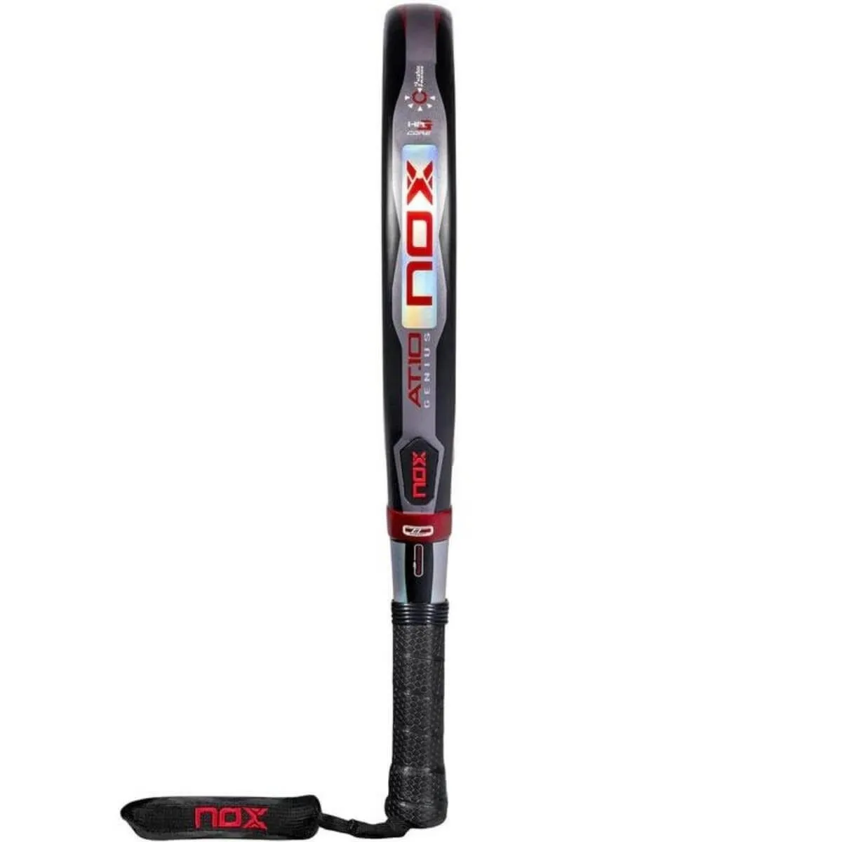 Pala Pádel Nox AT Genius 18K By Agustin Tapia Gris Oscuro 2022