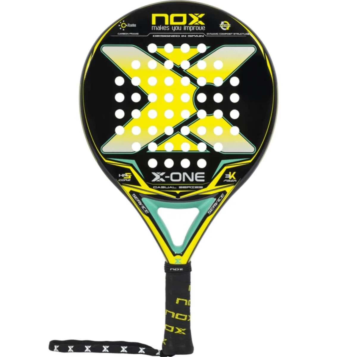 PALA PáDEL XONE AMARILLA/VERDE