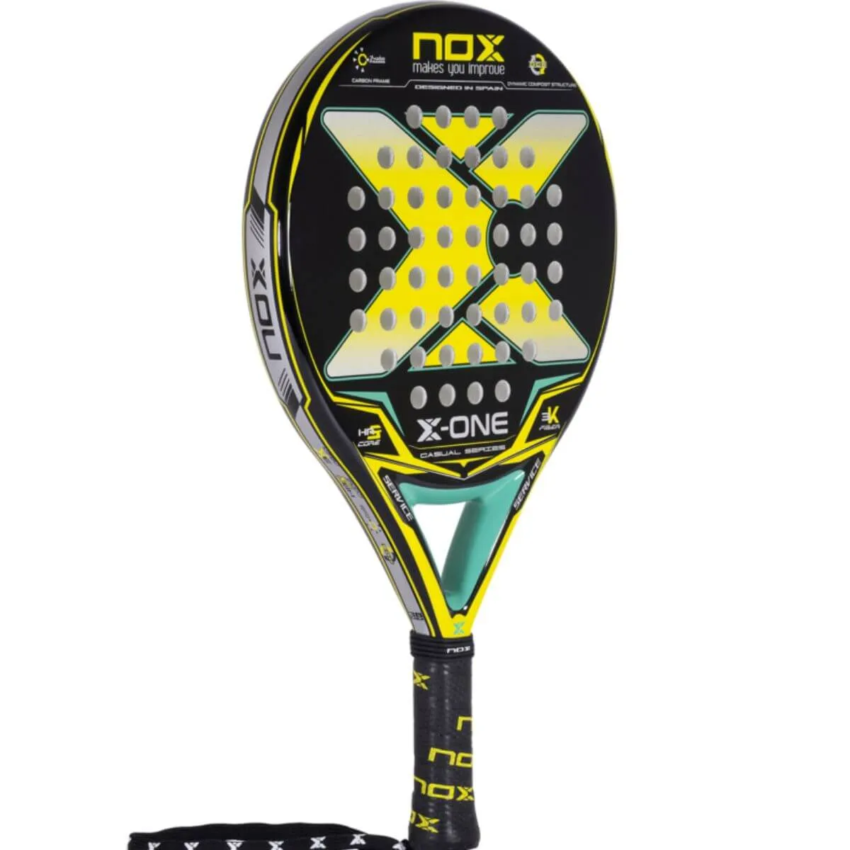 PALA PáDEL XONE AMARILLA/VERDE