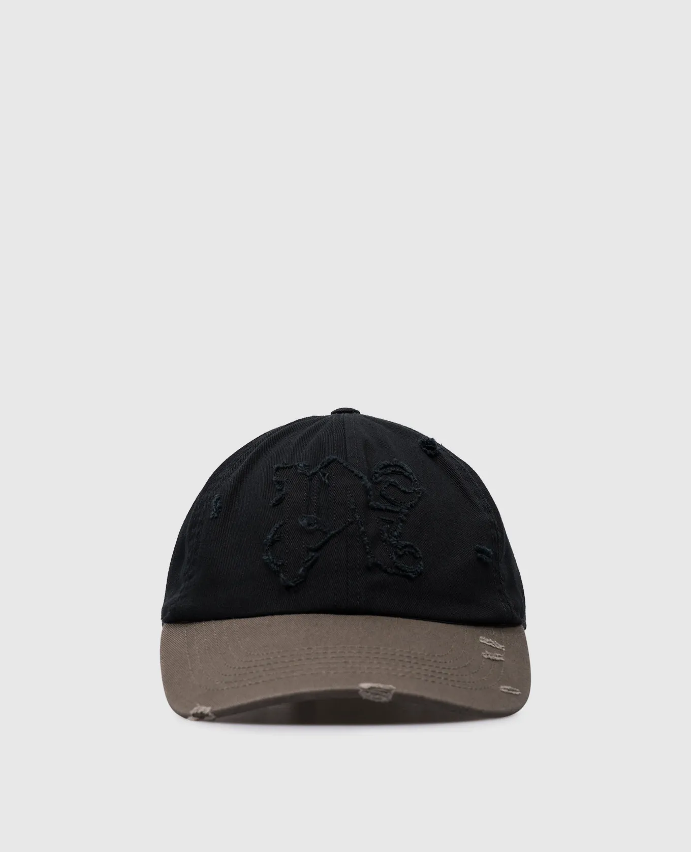 Palm Angels Black cap with logo