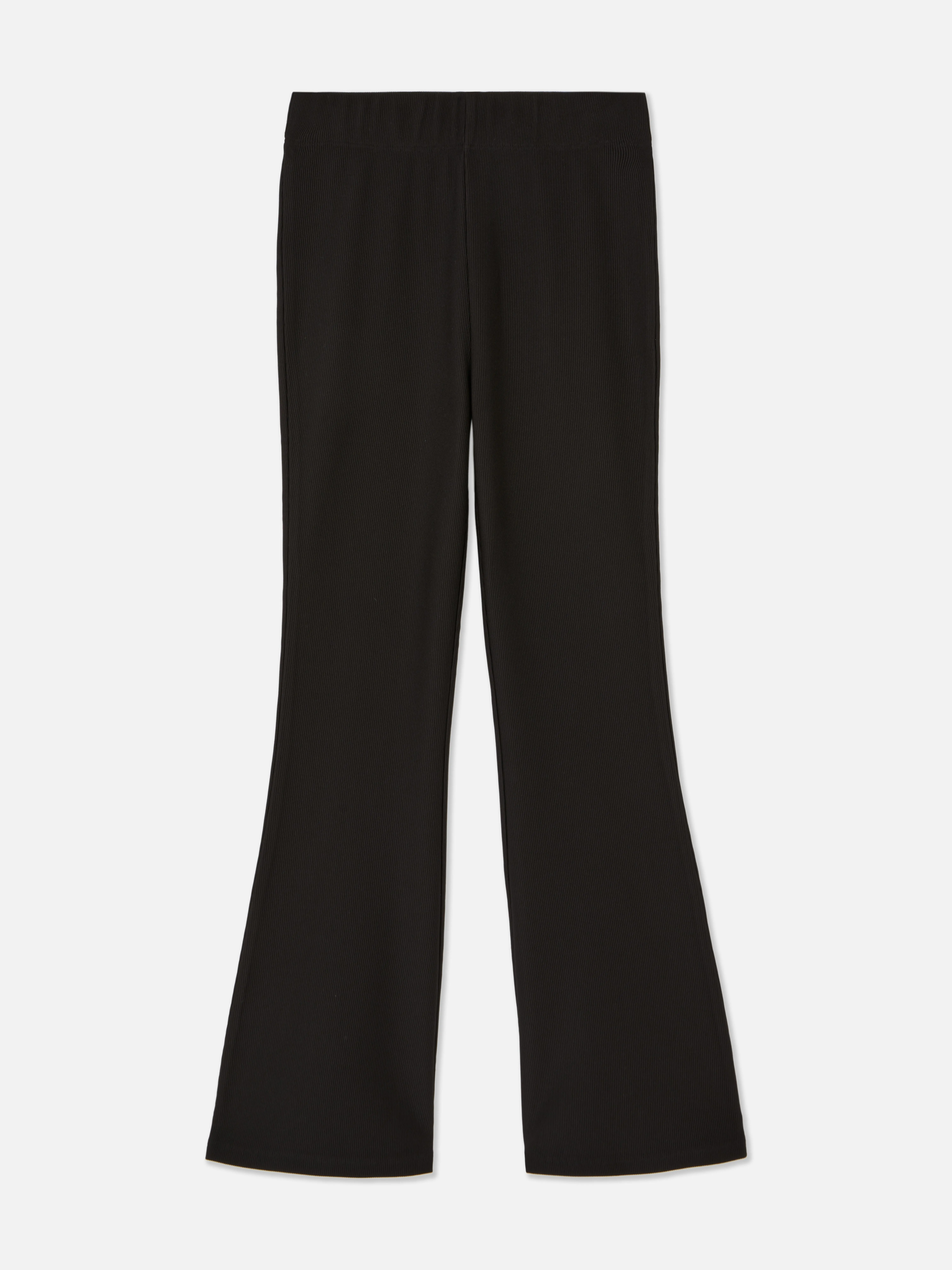 Pantalones acanalados y acampanados