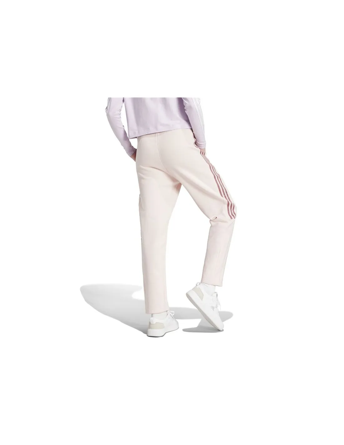 Pantalones adidas Tiro Cut 3 Bandas Fleece Mujer Rosa