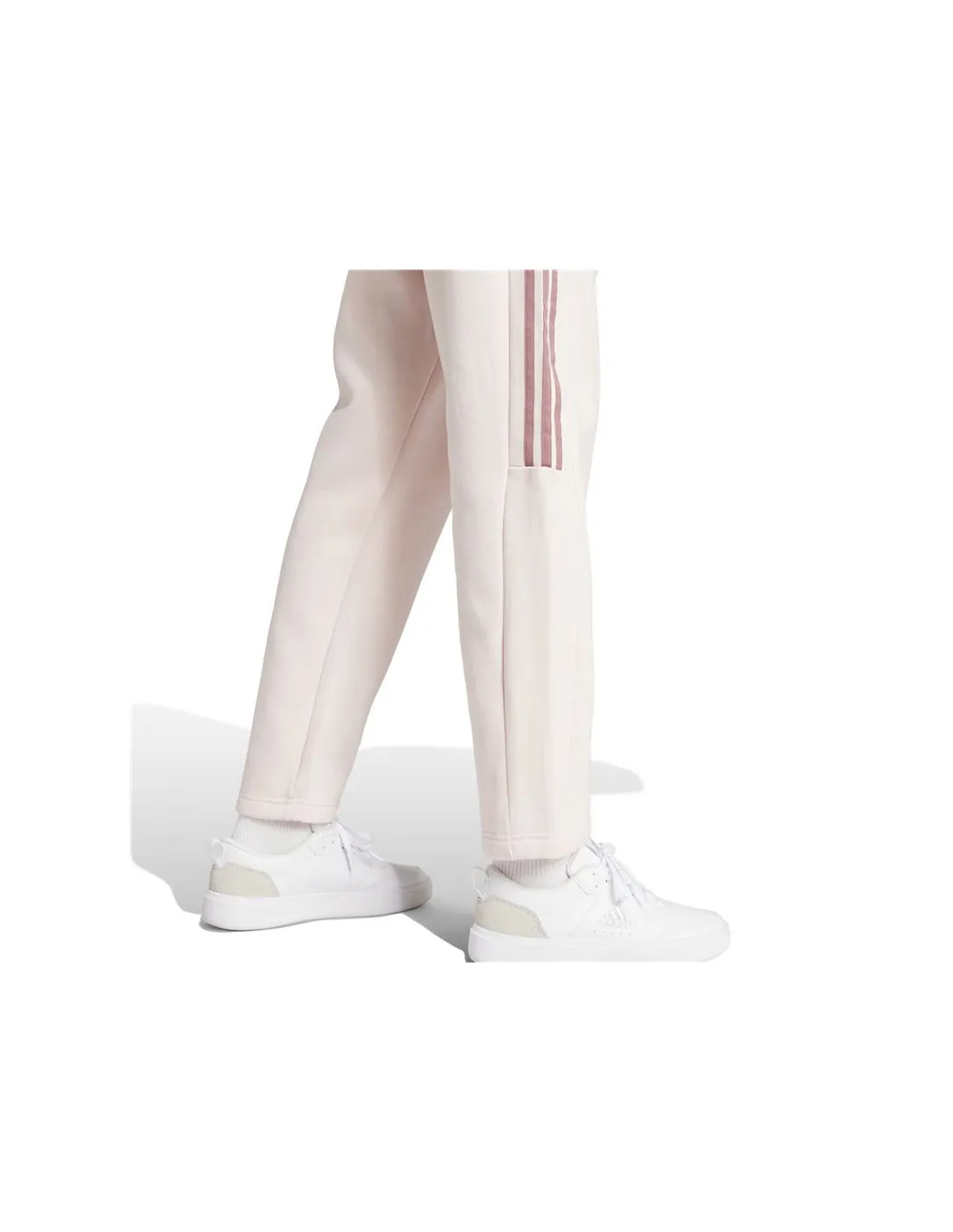 Pantalones adidas Tiro Cut 3 Bandas Fleece Mujer Rosa