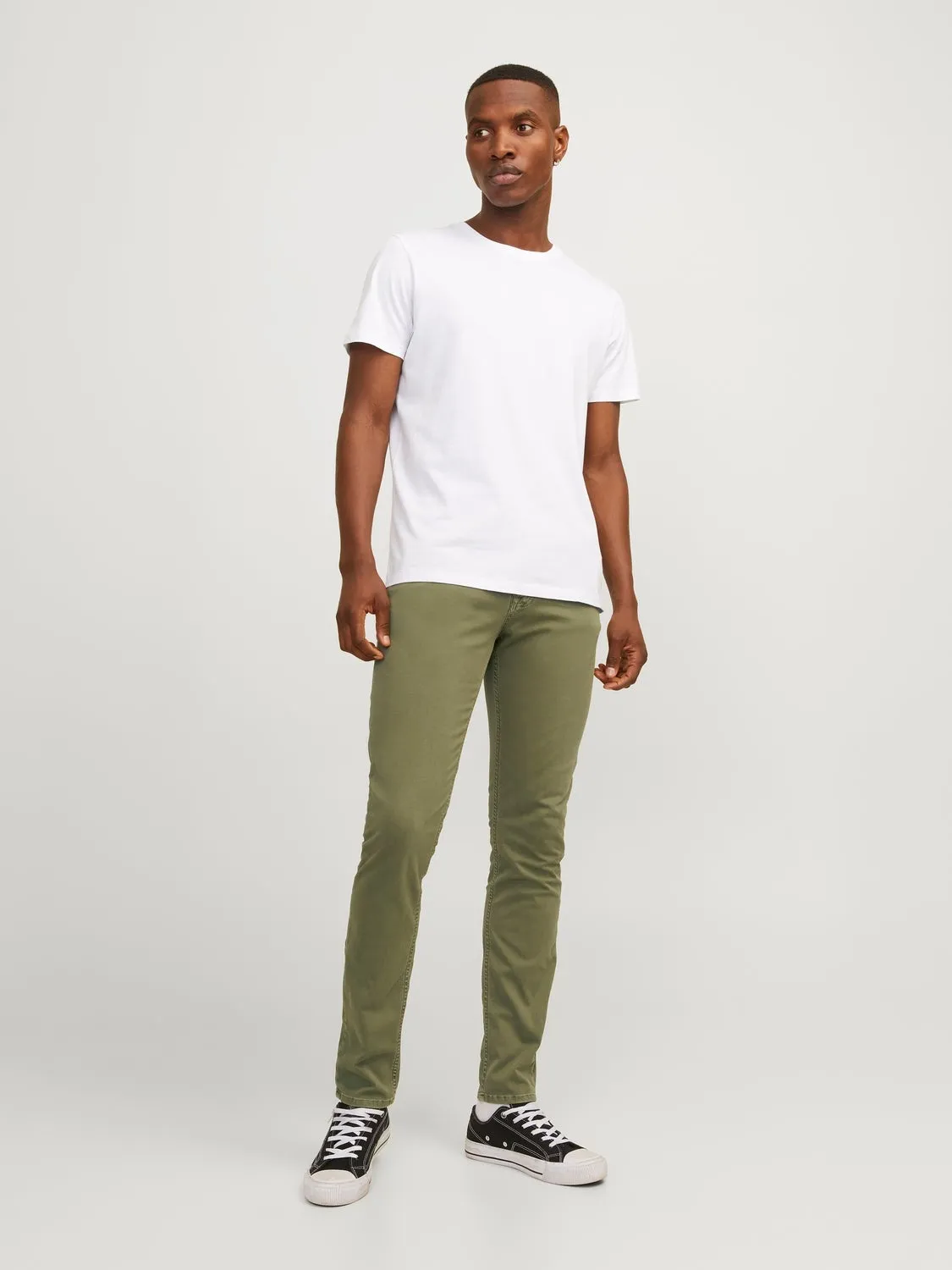 Pantalones chinos Corte slim | Verde oscuro | Jack & Jones®