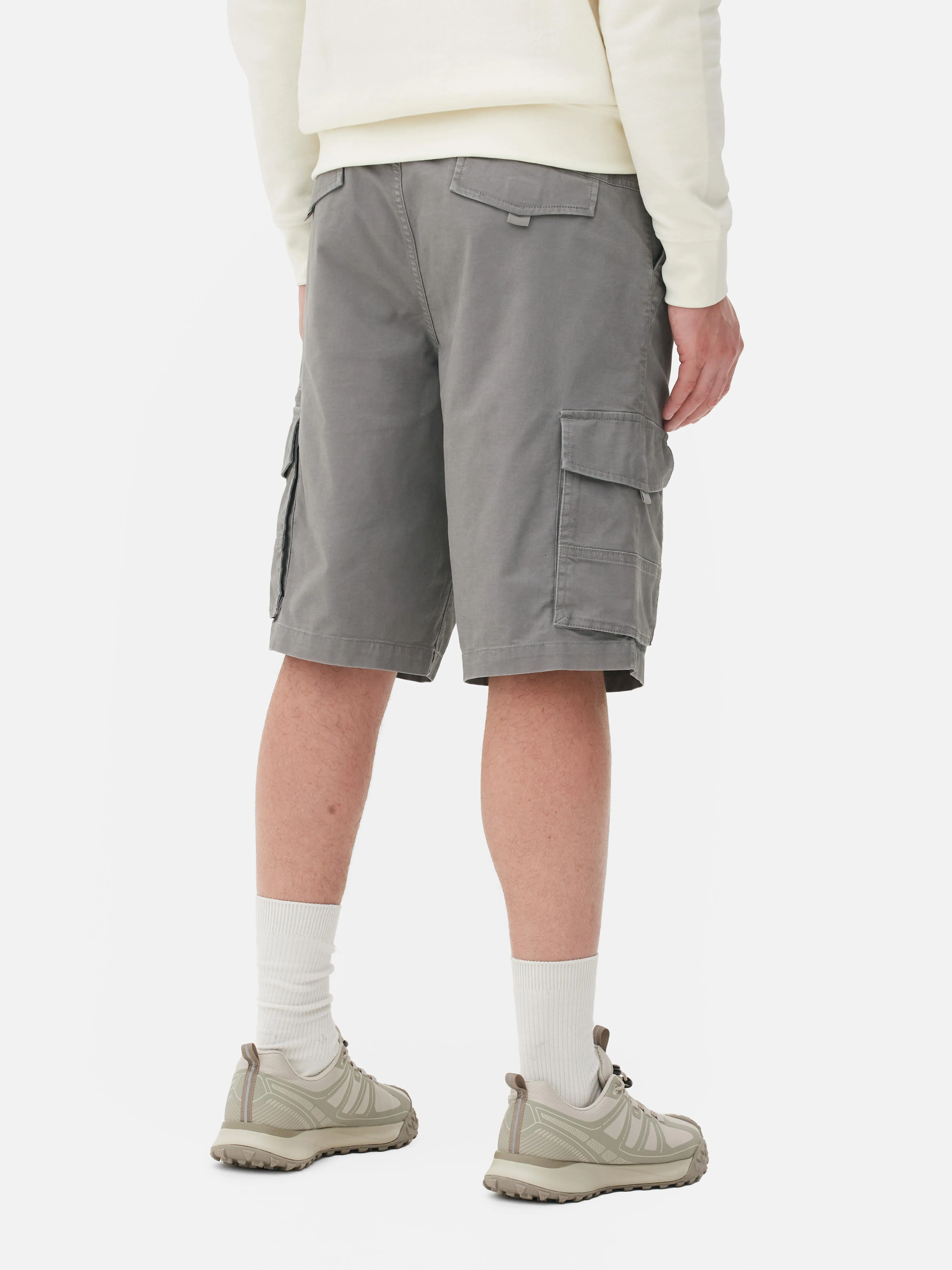 Pantalones cortos cargo con cordón de ajuste