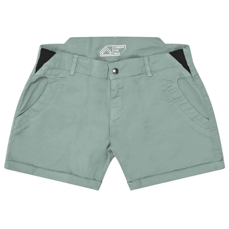 Pantalones cortos de mujer Looking for wild Bavella (Gris Chino)