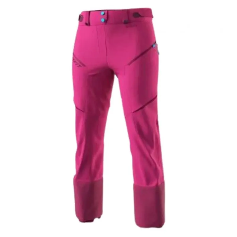 PANTALONES DE ESQUí DE TRAVESíA DYNAFIT RADICAL 2 GORETEX (FLAMINGO) MUJER