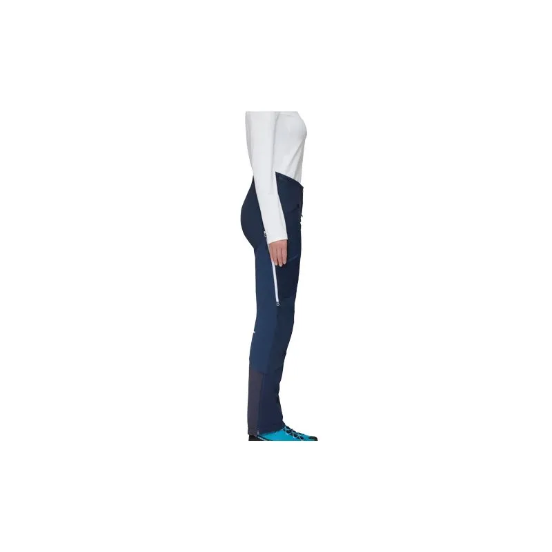 Pantalones de esquí de travesía Mammut Aenergy IN Hybrid (Navy) Mujer
