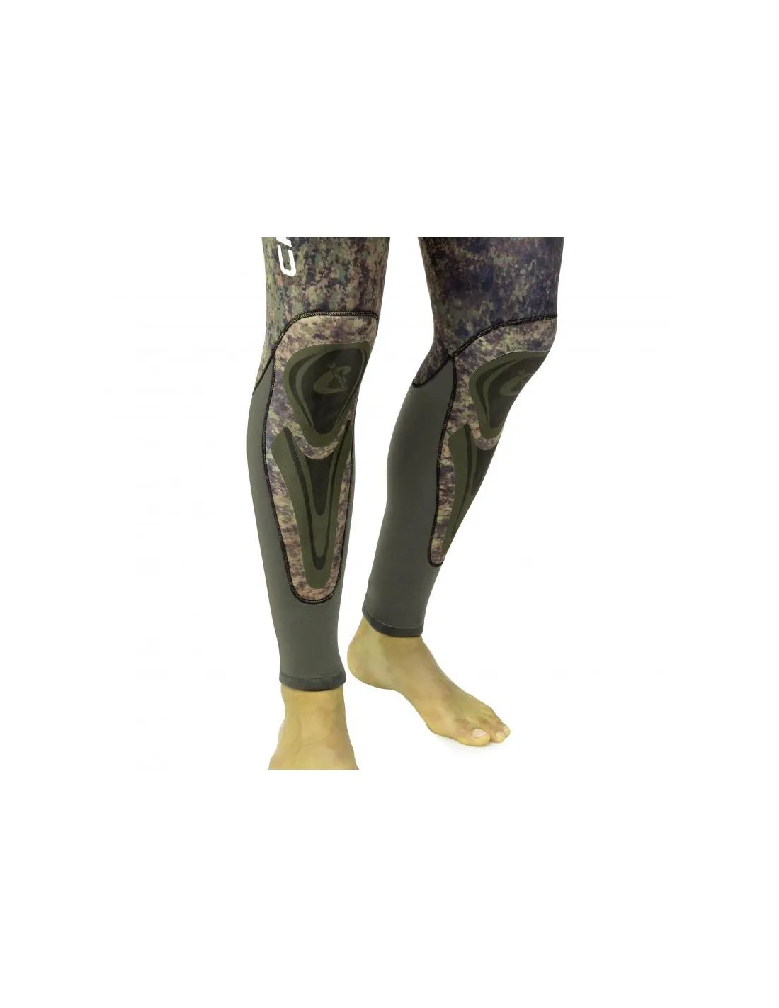 Pantalones de Neopreno Cressi Sub 3,5mm Seppia Green