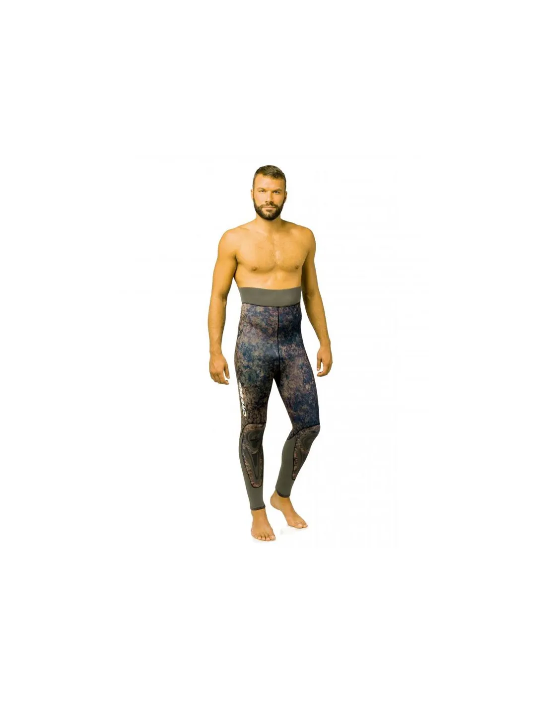 Pantalones de Neopreno Cressi Sub 3,5mm Seppia Green