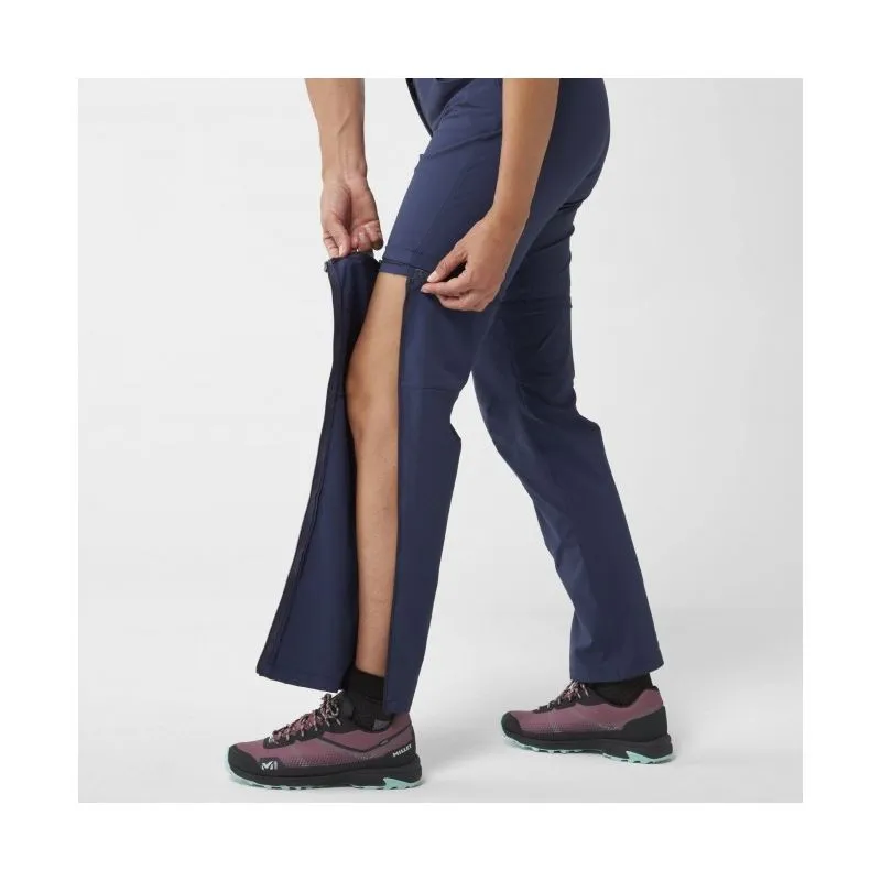 Pantalones de senderismo convertibles Trekker Str III Millet (Negro) Mujer