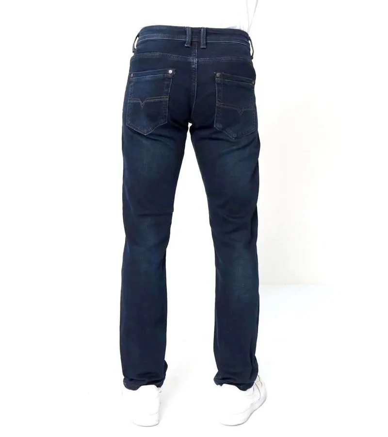 PANTALONES FINOS PARA HOMBRES  A11044  AZUL